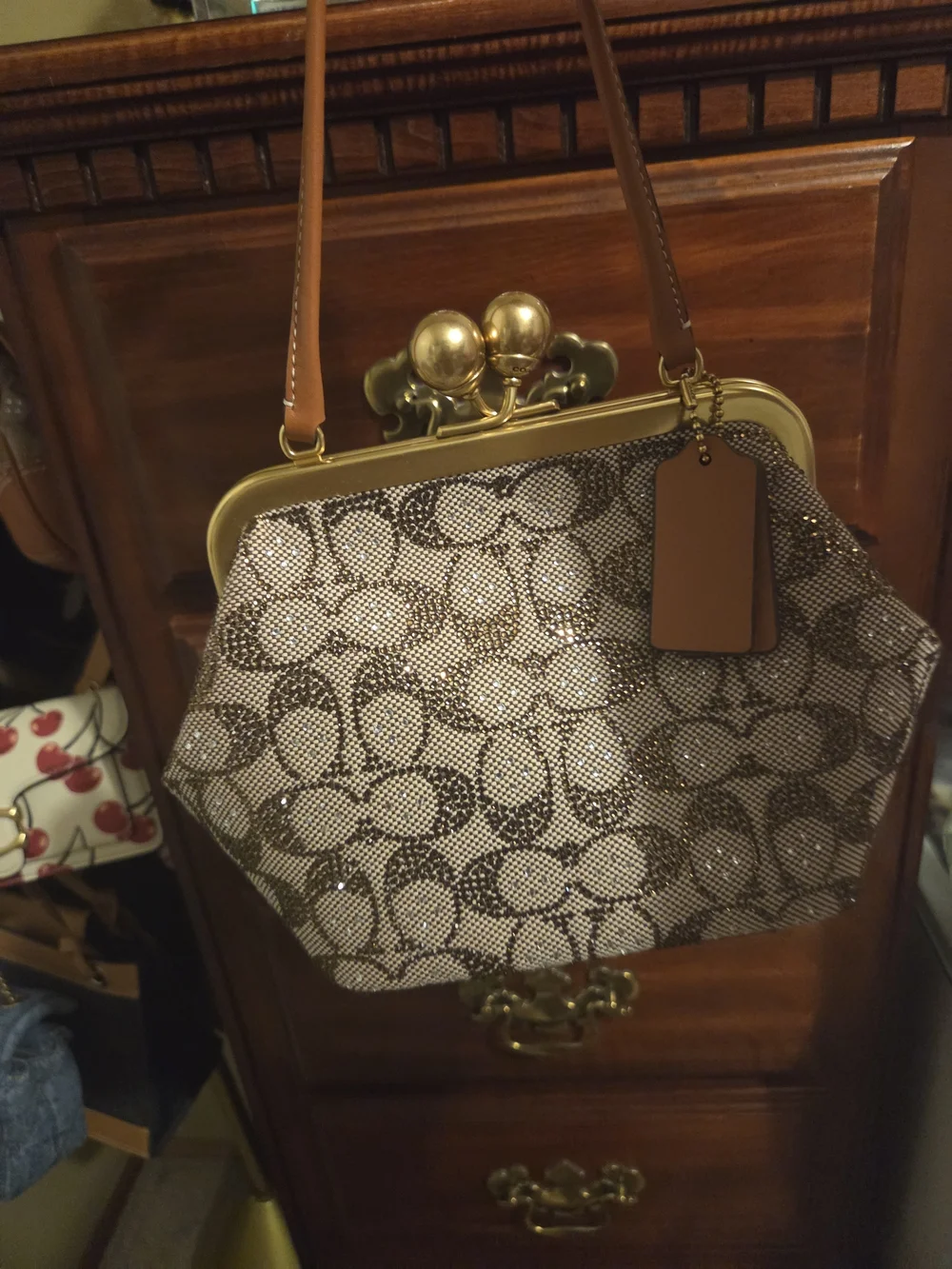 Coach wristlet signature